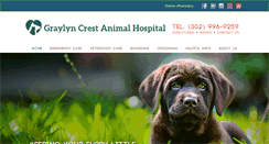 Desktop Screenshot of graylyncrestanimal.com
